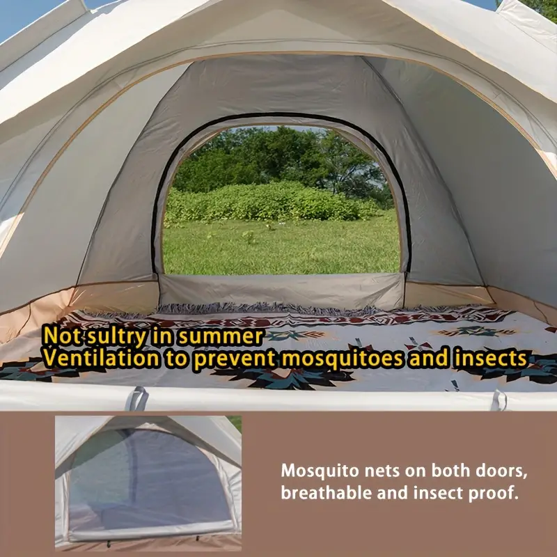 quick setup portable camping tent sun protection for   hiking picnics fishing details 7