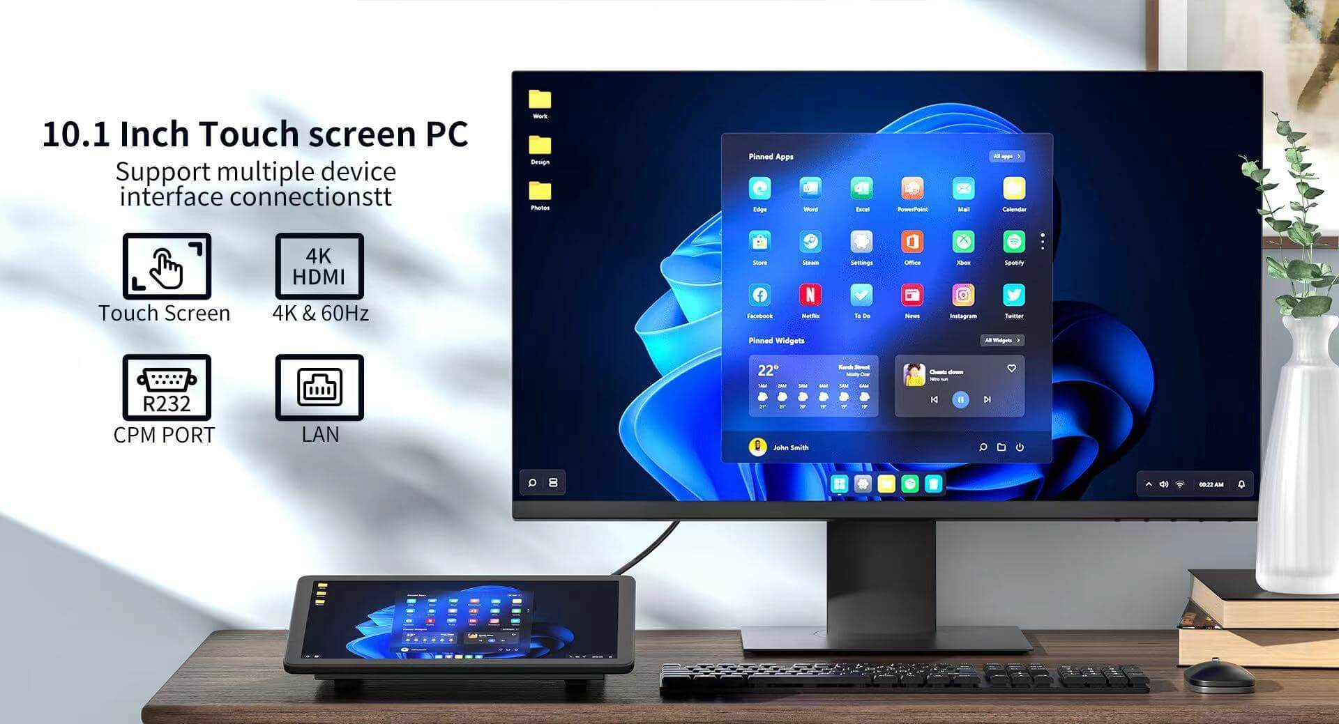 10.1 Inch Touch Screen PC