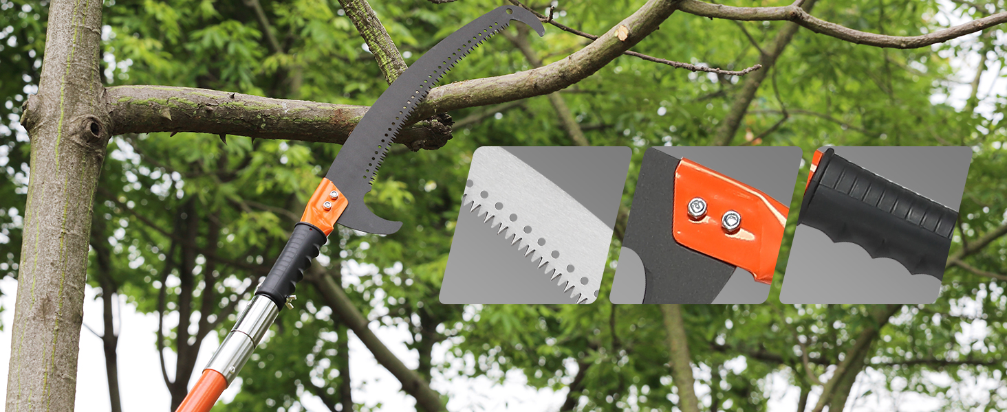 tree trimmer with extension pole