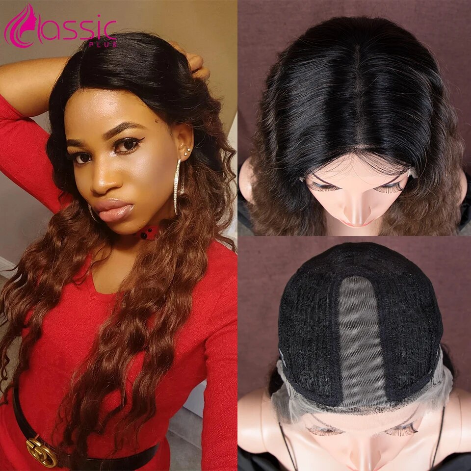 Classsic Plus Long Synthetic Wig High Quality 28 inch Wavy Natural Hair Ombre Blonde Lace Wigs Cosplay Female wig for Women