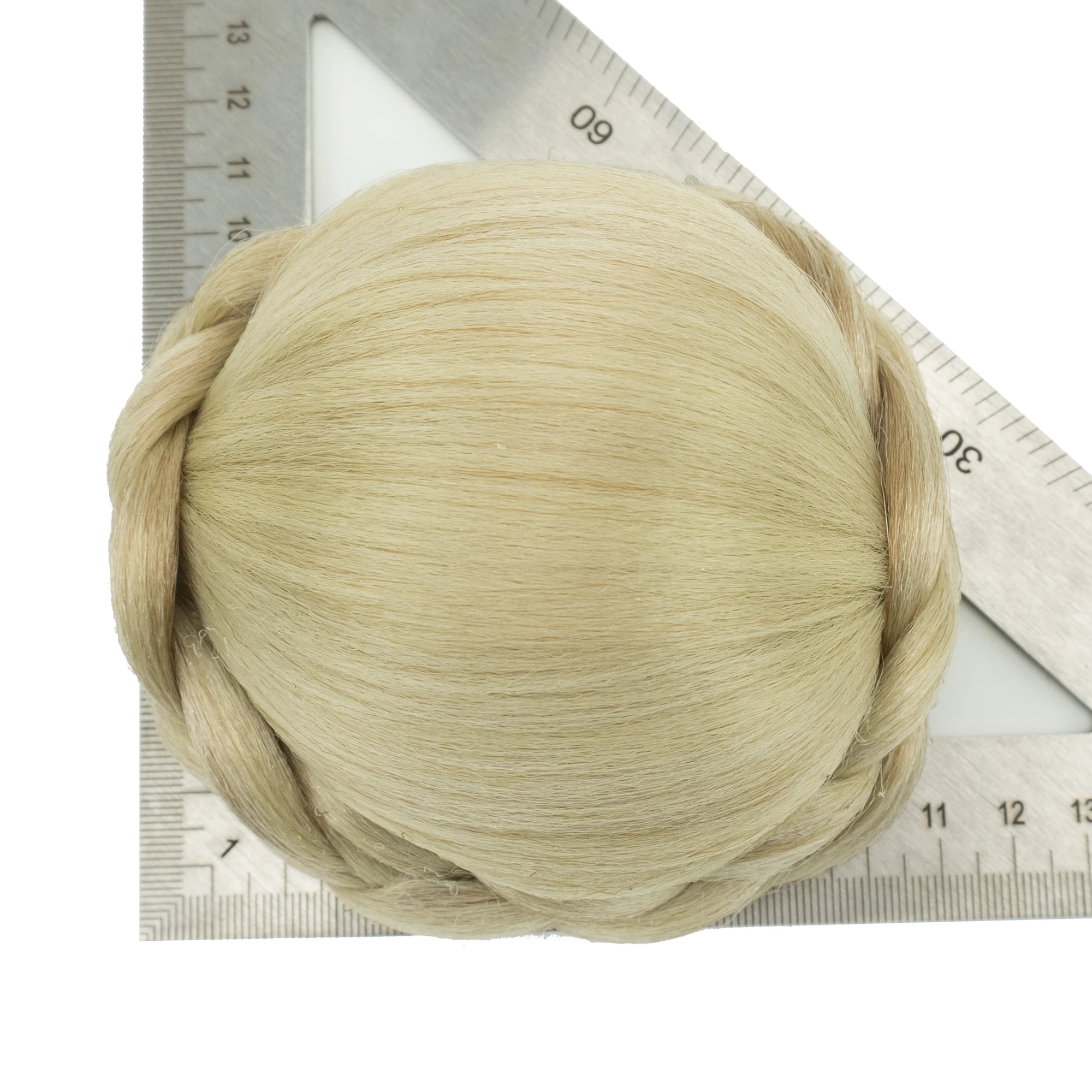 Soowee 6 Colors Synthetic Hair Braided Chignon Dancer Hair Cover Donut Hairpieces Scrunchies Hair Buns Wig Updo for Girl