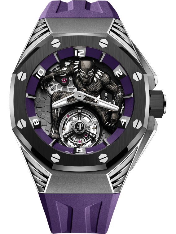 Standup image of the watch “Black Panther” Flying Tourbillon