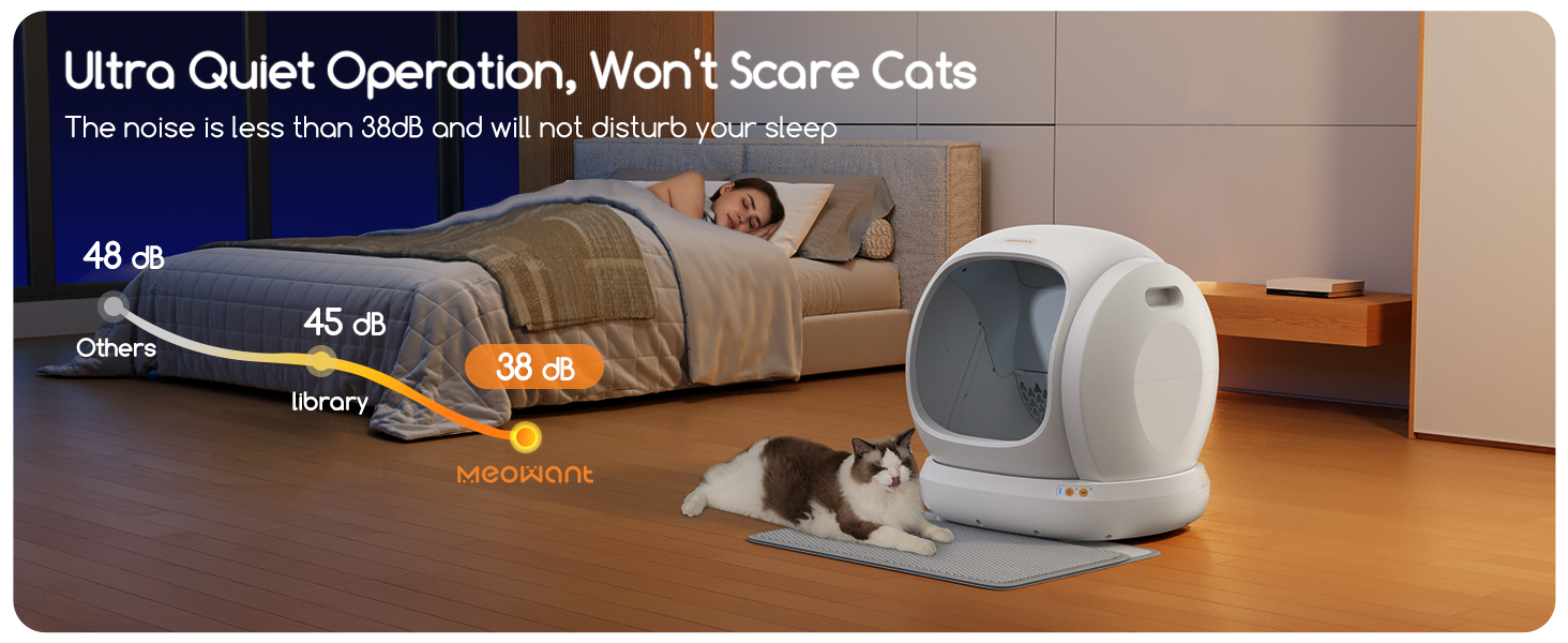 self cleaning cat litter box