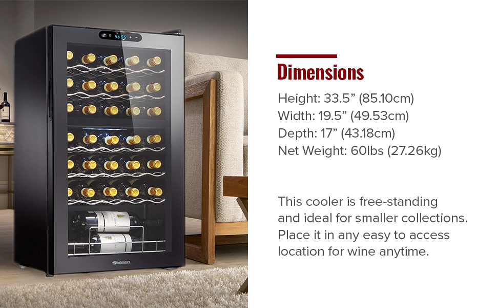 product dimensions