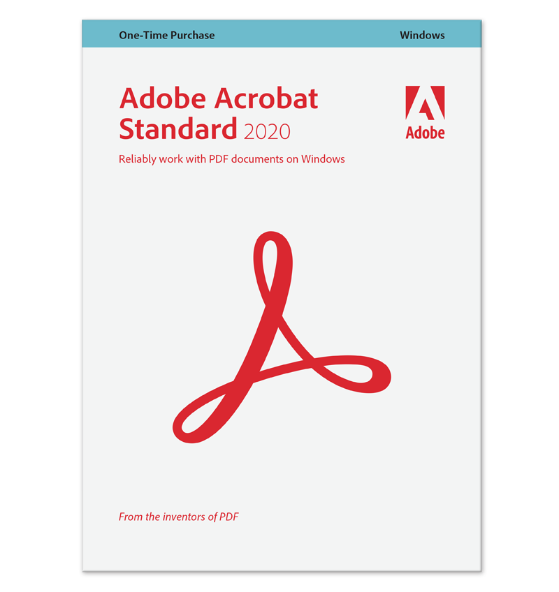 Adobe Acrobat Standard 2020