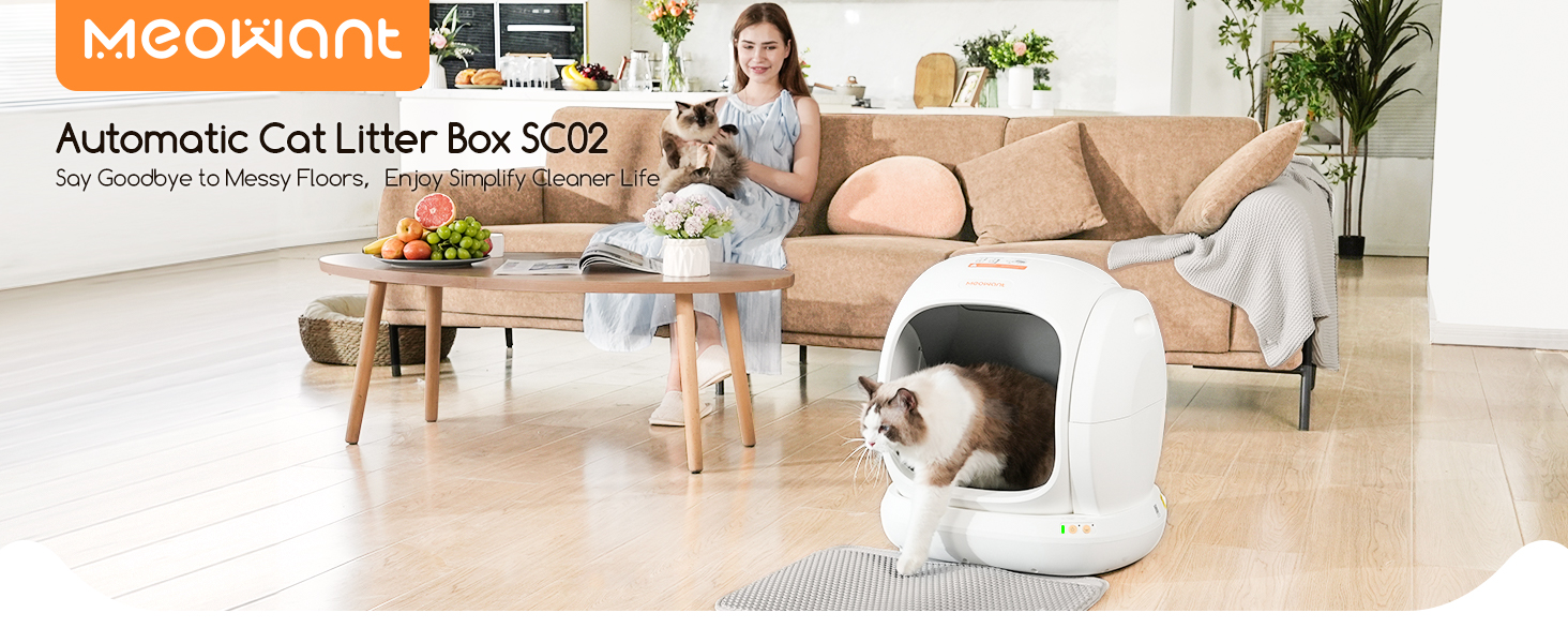 cat litter box self cleaning