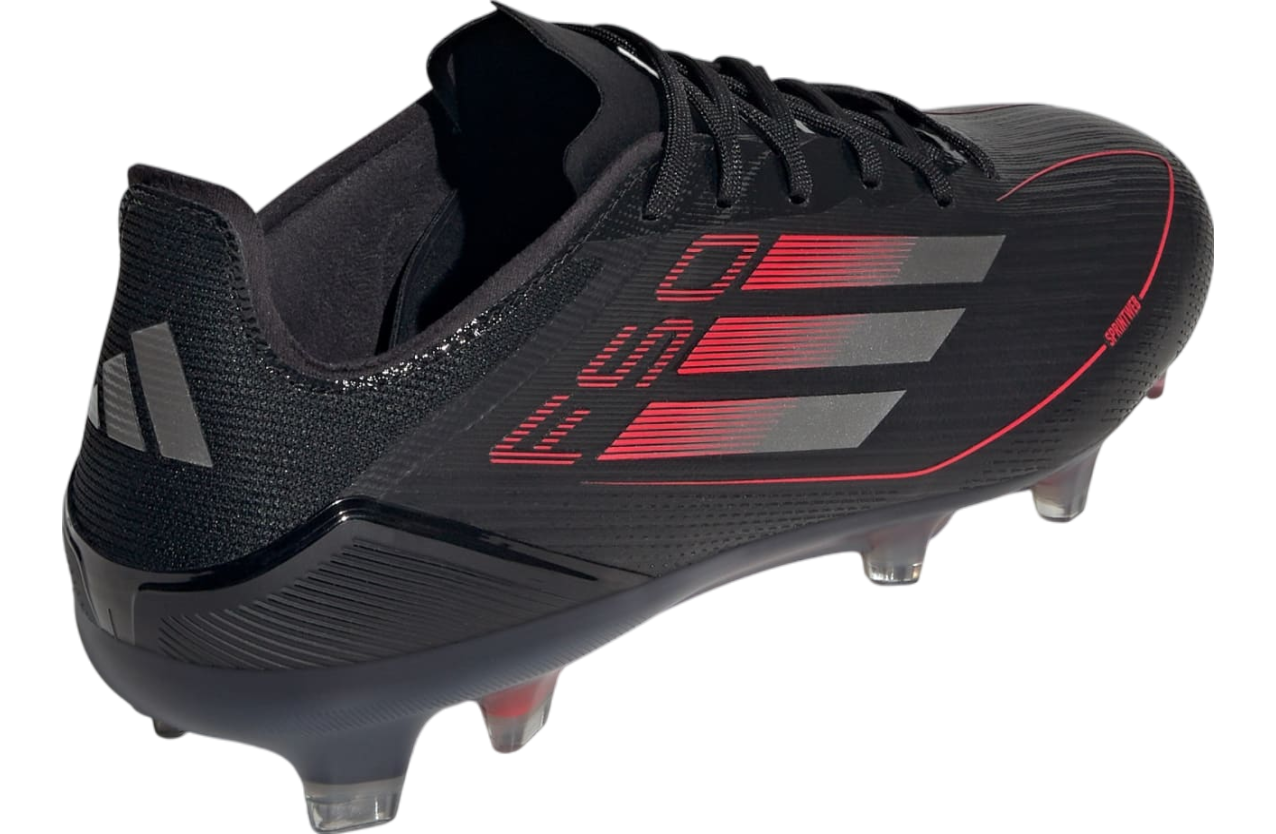 Adidas F50 Pro FG Core Black / Iron Metallic