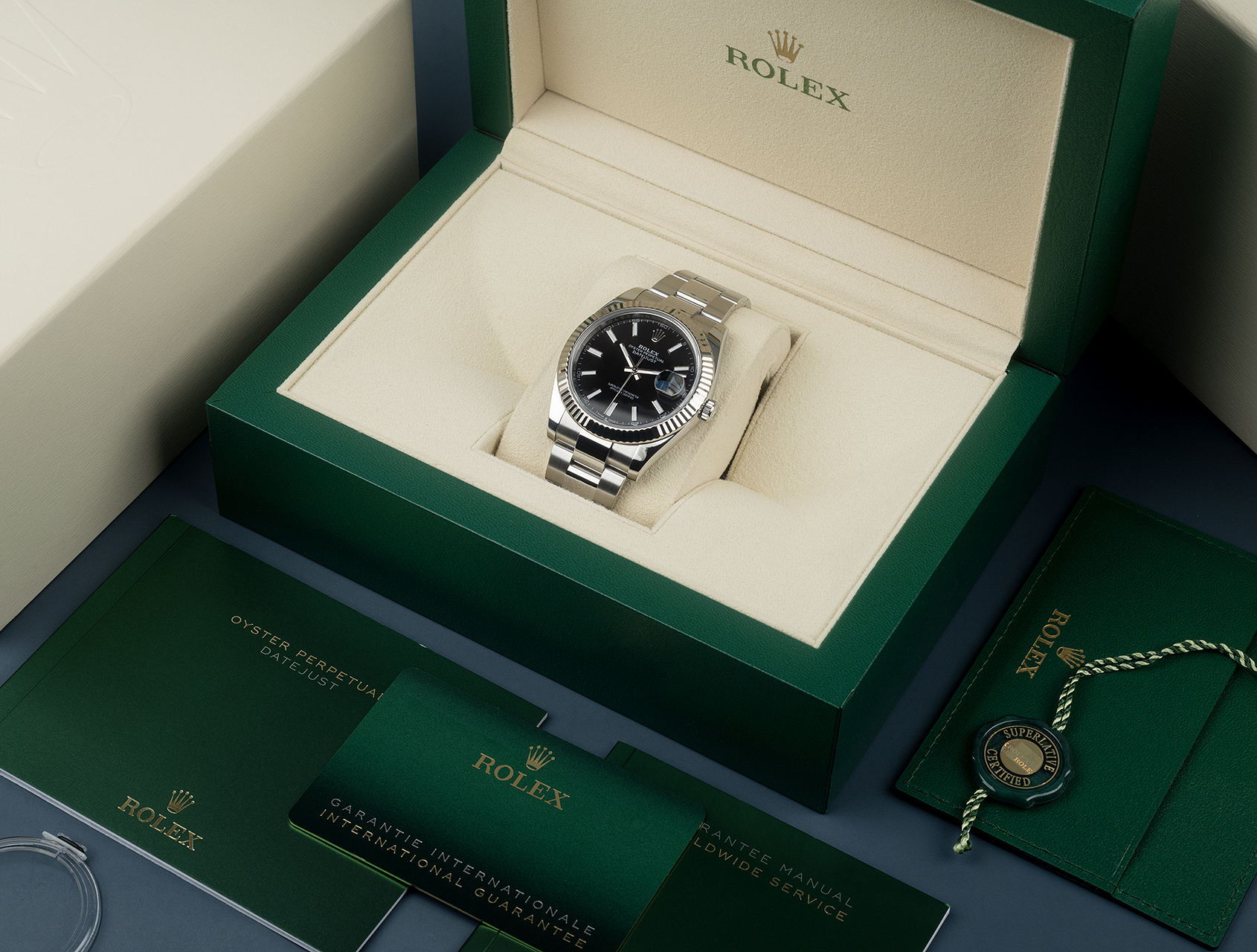 ref 126334 | 126334 - Box & Certificate | Rolex Datejust 41