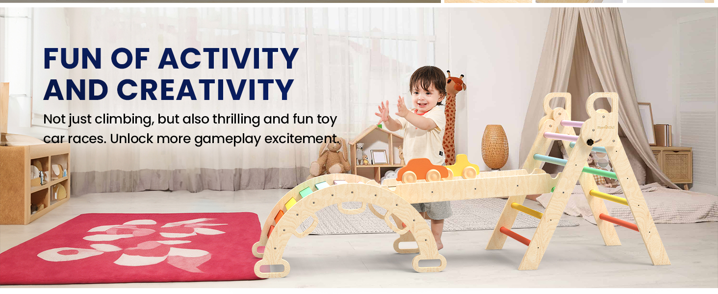 montessori climbing toys