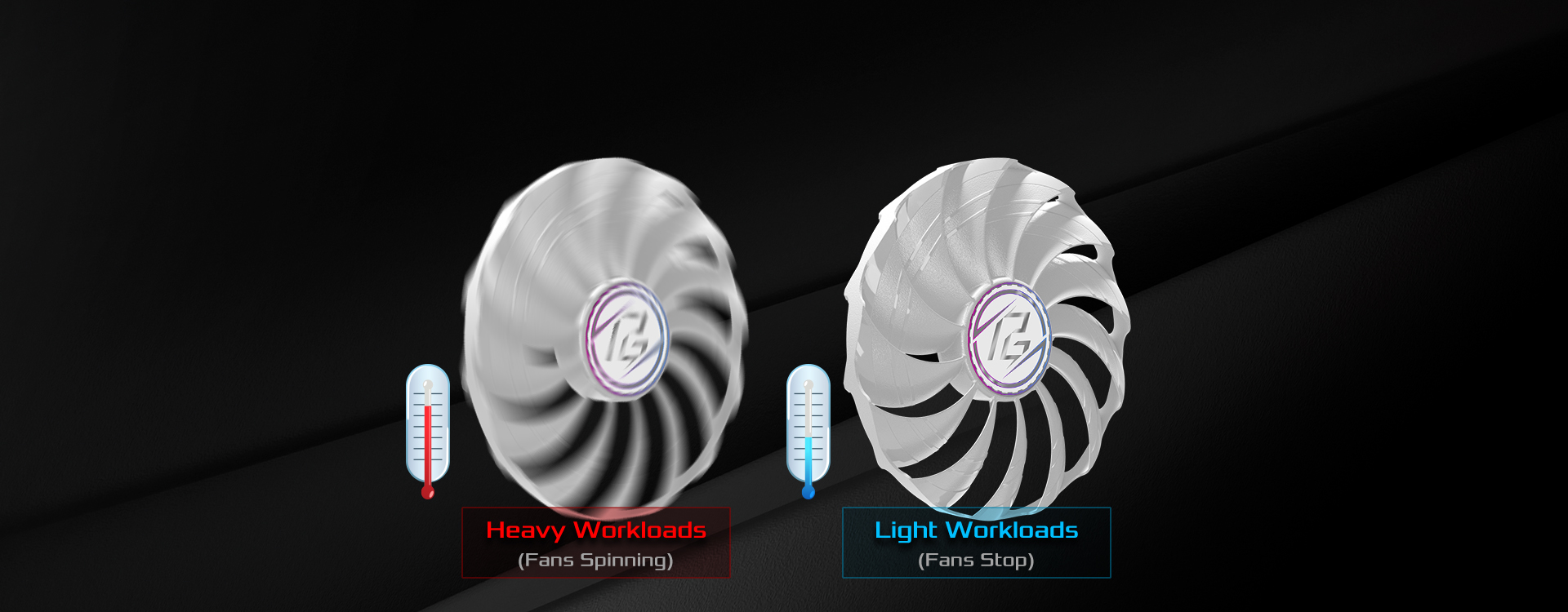 Different Spinning speed in heavy and light workloads