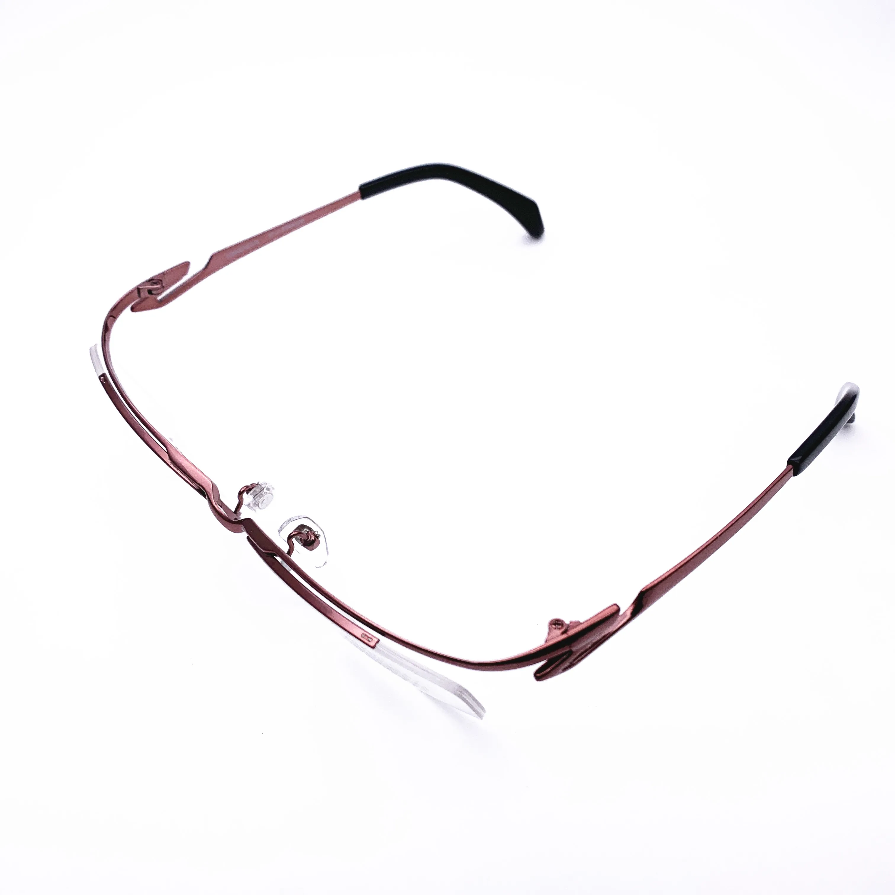 Belight Optical  Japan Sharp Design  Business Titanium Half Rimless Frame Men Prescription Eyeglasses Optical Eyewear TI8037