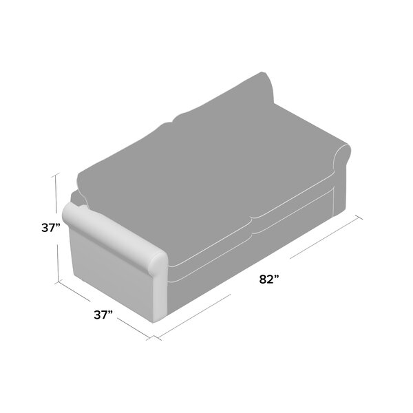 Audie 82'' Rolled Arm Sofa