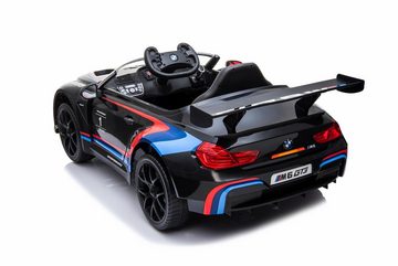 Toys Store Electric Children's Car Children's Electric Car BMW M6 Sport Gt3 Car Bluetooth Eva Leather Seat, Load Capacity 35 kg, AUX/USB Port, MP3 Horn and Engine Sound on the Steering Wheel, Remote Control