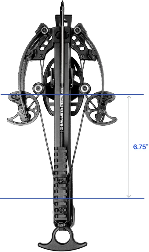 Bat crossbow Up to 330 fps velocity