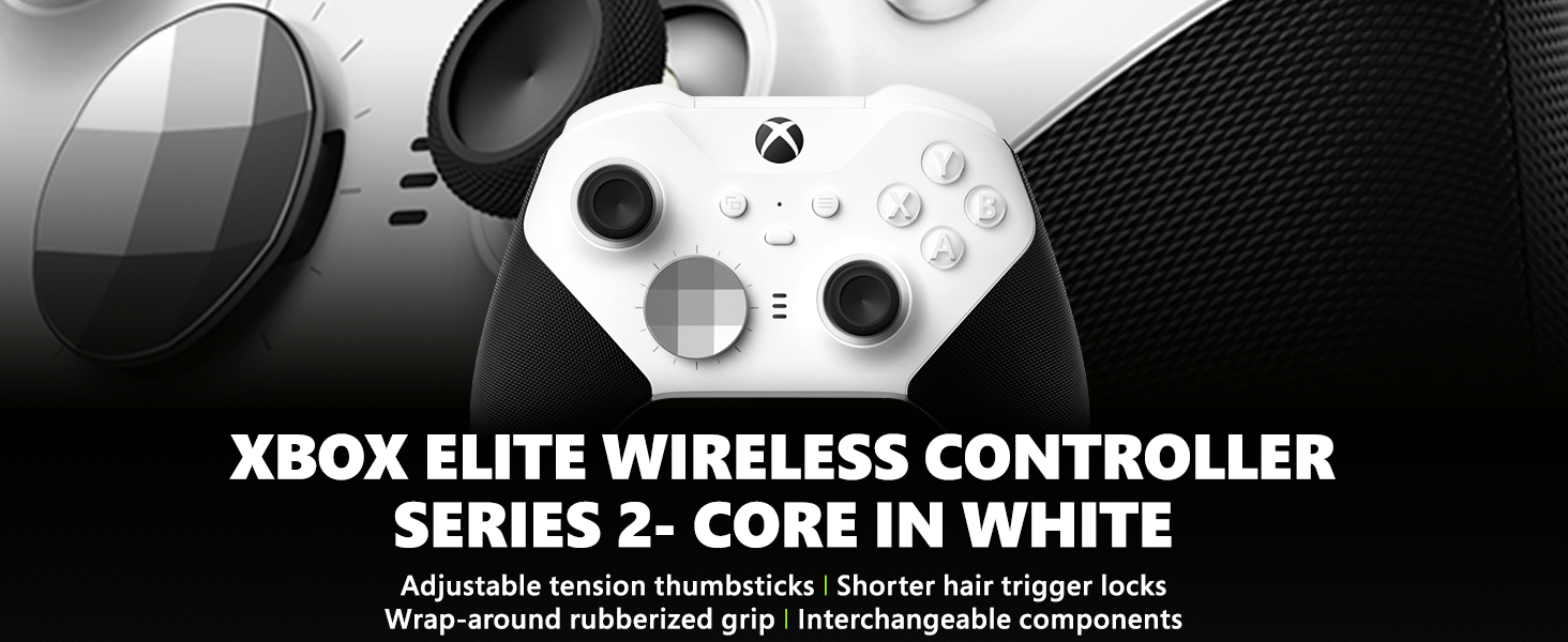 Xbox Elite Wireless Controller Series 2 - Core in White