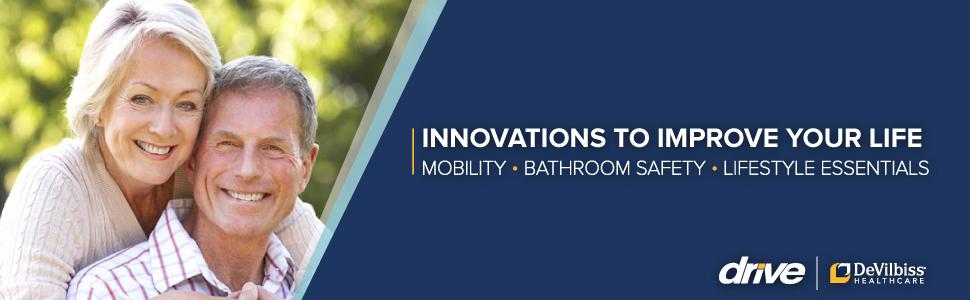 Innovations To Improve Your Life: Mobility, Bathroom Safety, Lifestyle Essentials