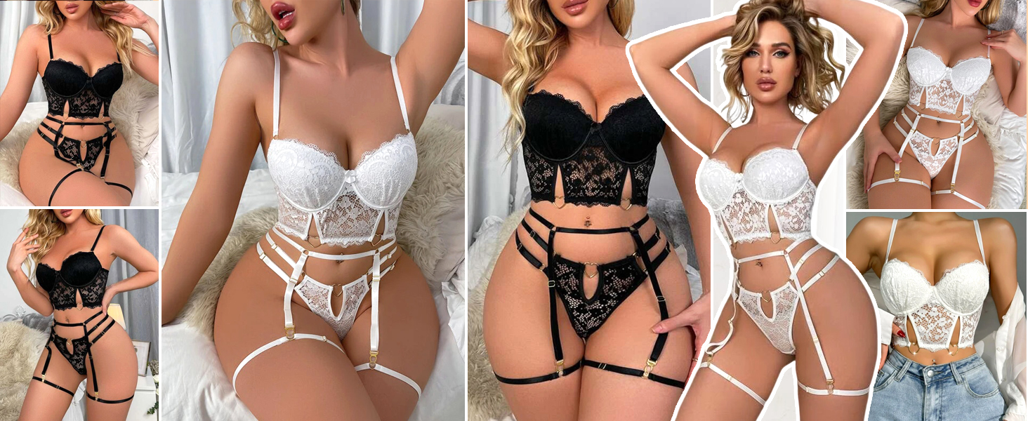 black lingerie for women