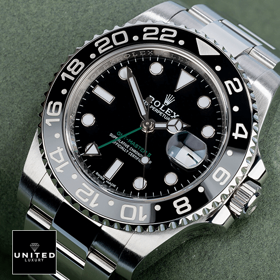 Rolex GMT-Master II 116710LN-0001 Black Dial Oyster Replica 6 Rolex GMT Master 116710LN-0001 Black Bezel & Crown Pusher