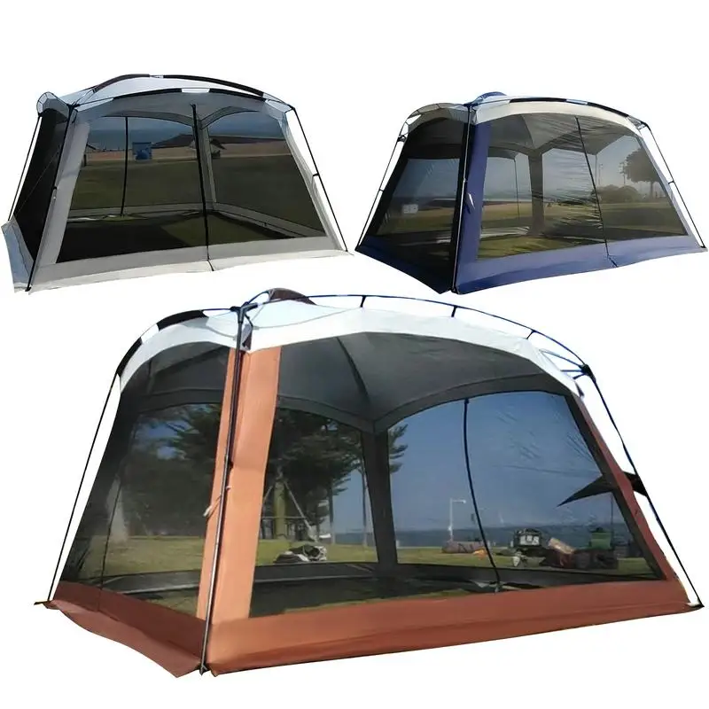 Camping Mosquito Net Tents Sunscreen Mesh Tent Anti-mosquito mesh awning pergola Portable Canopy for camping accessories