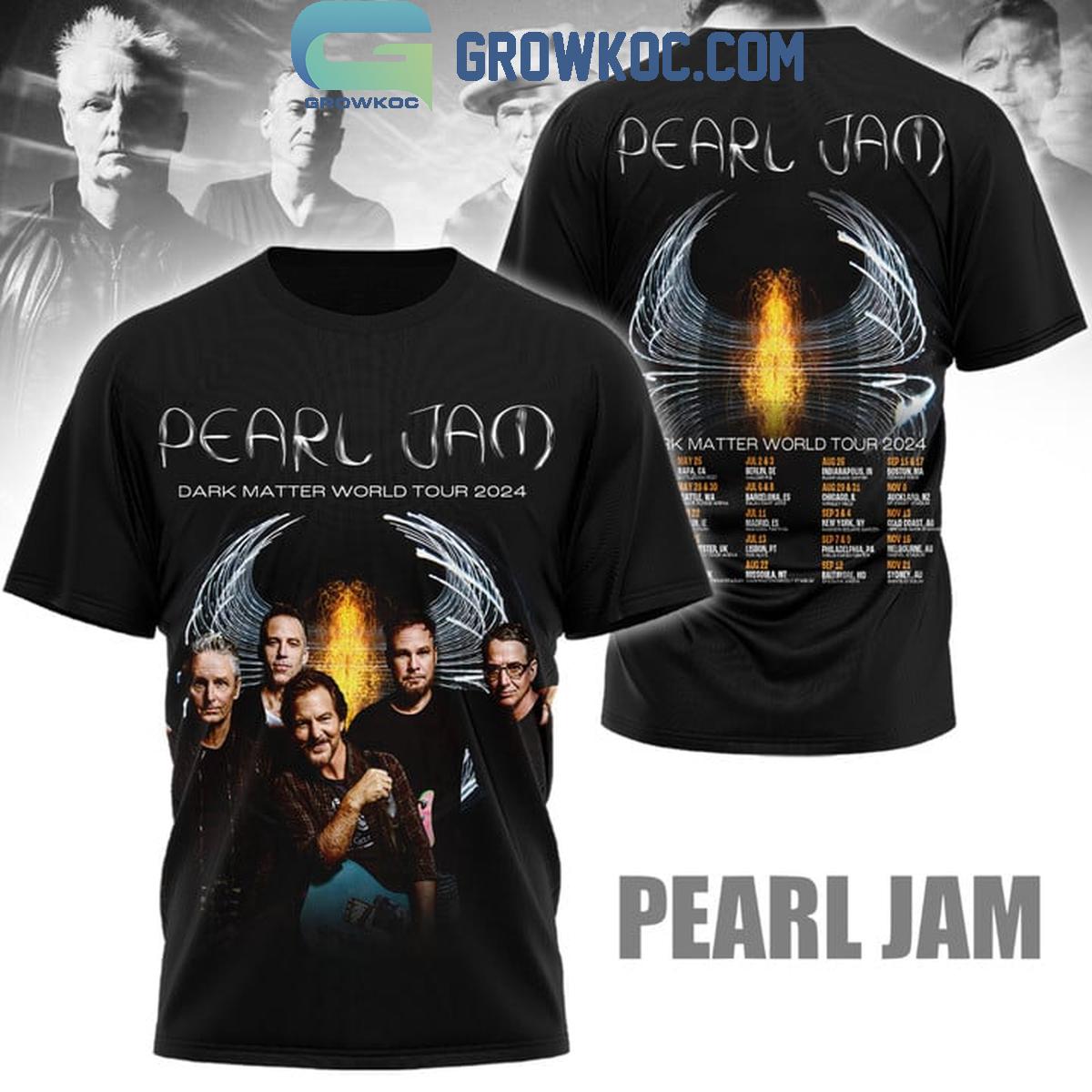 Pearl Jam Let's Rock 2024 Tour Hoodie T-Shirt