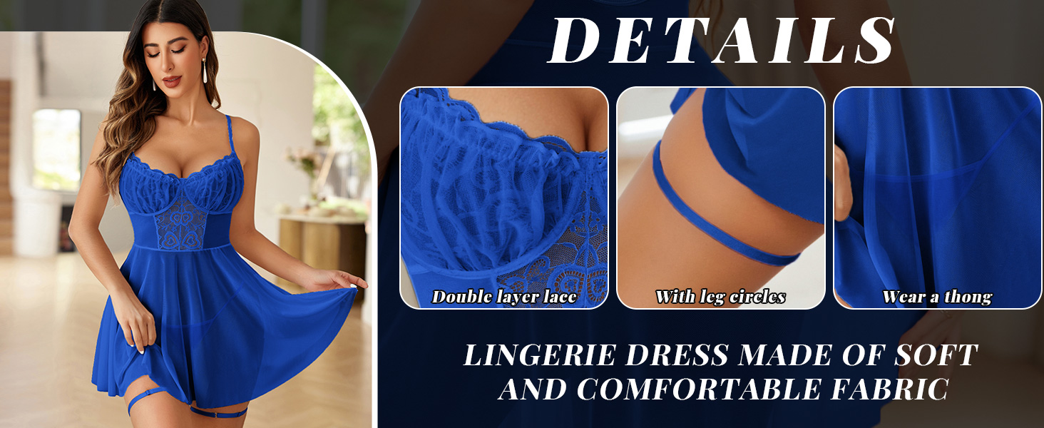  Halter Chemise Nightwear