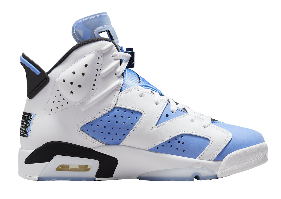 Air Jordan 6 UNC White CT8529-410