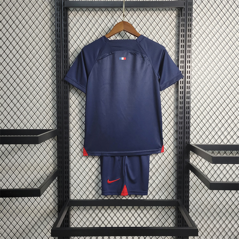 SIUjerseys-Paris Saint-Germain PSG 23-24 Home Kids kit