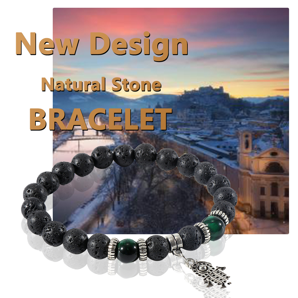 New design natural stone bracelet