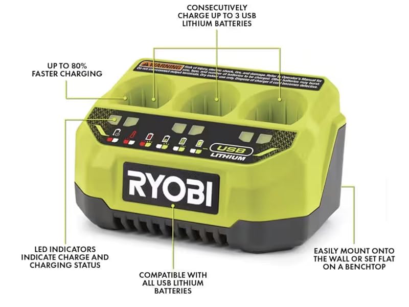 3 port power charger