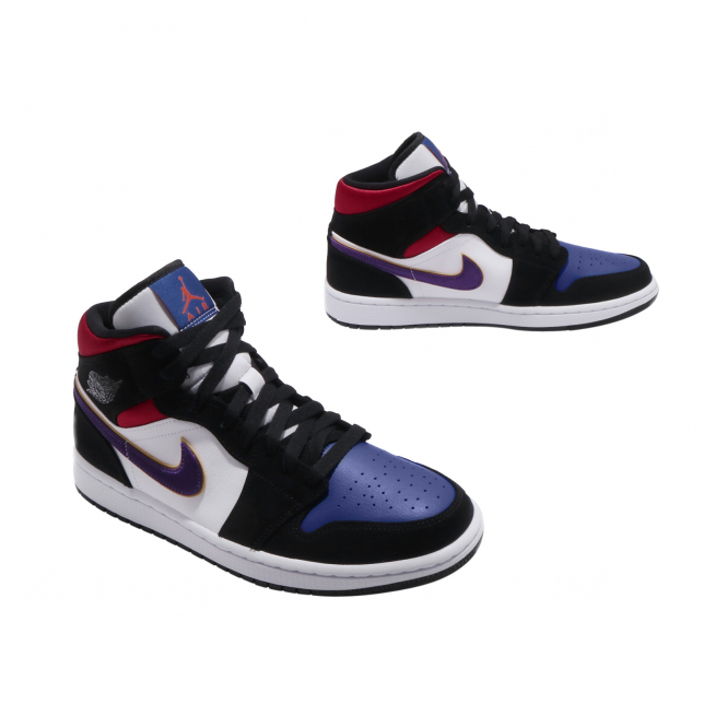 Air Jordan 1 Mid SE Field Purple Gym Red 852542005