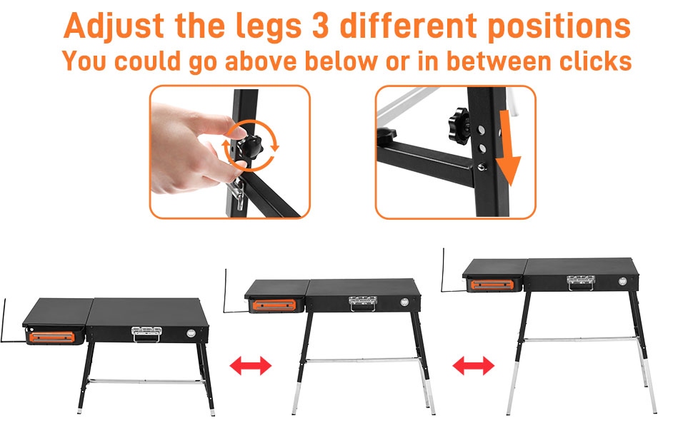 Folding Grill Table