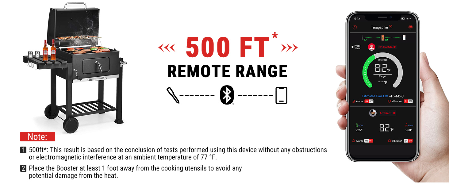 bbq thermometer cooking food temperature thermometer oil thermometer wireless bbq temperature probe