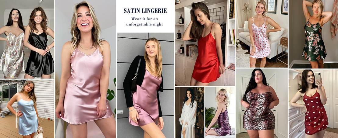 sexy lingerie for women satin
