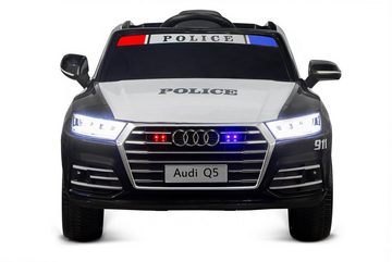 Kidix electric children's car children Audi Q5 Police 2x 40W 12V 7Ah children's car electric car