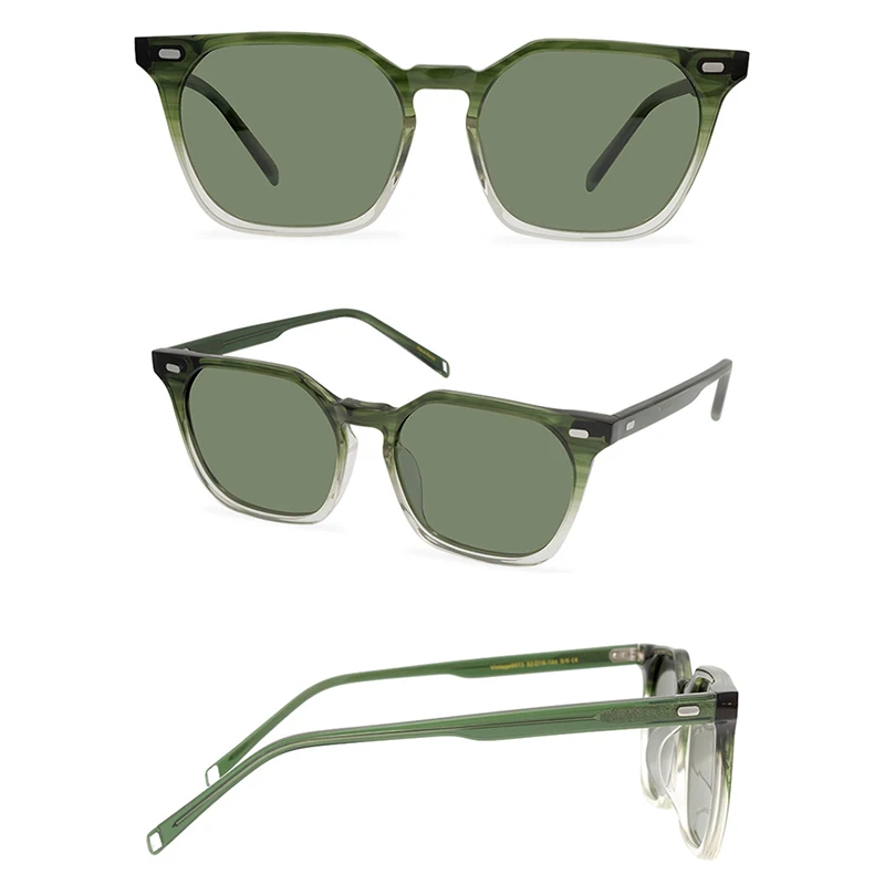 Belight Optical New Arrival Handmade Quality Cool Vintage Retro Women Men UV400 Protection with Case Oculos  Sunglasses 9573