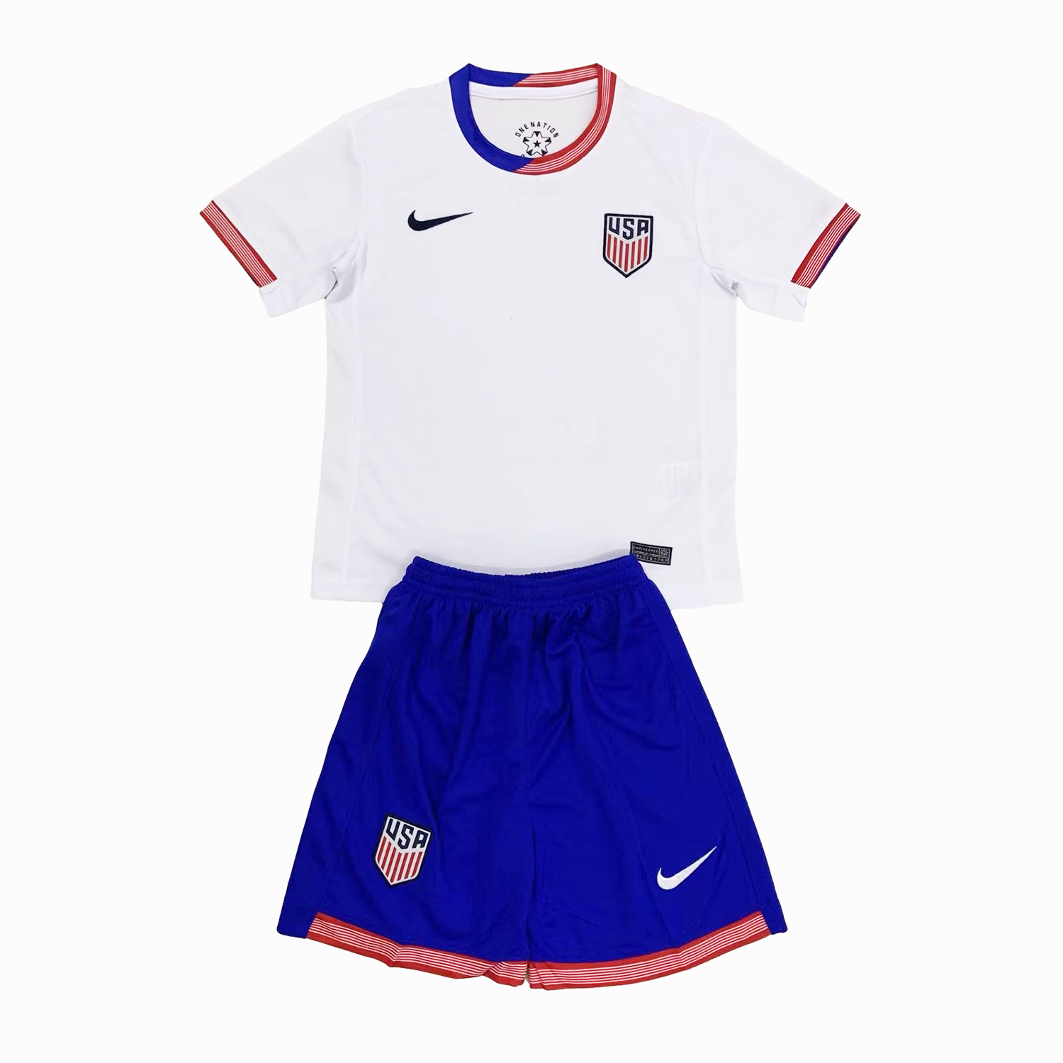 United States USA 2024 Home Stadium Kids Kit111
