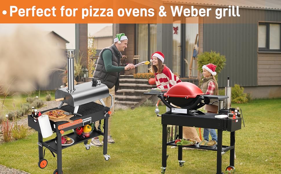 Perfect for pizza ovens & Weber grill