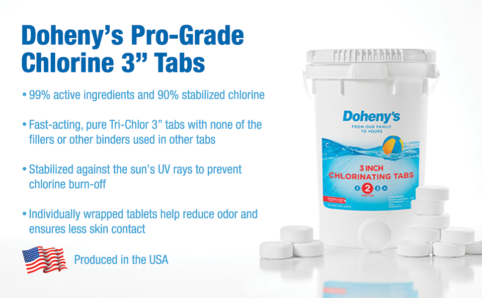 Doheny's Chlorine Tablets