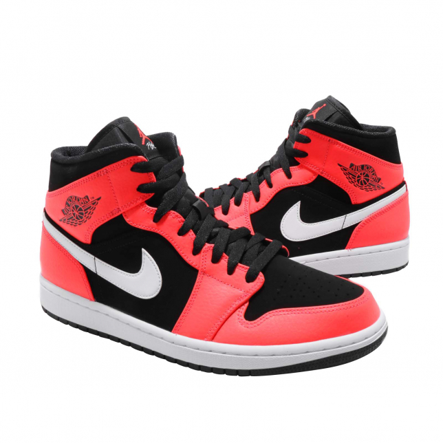 Air Jordan 1 Mid Black Infrared 23 554724061