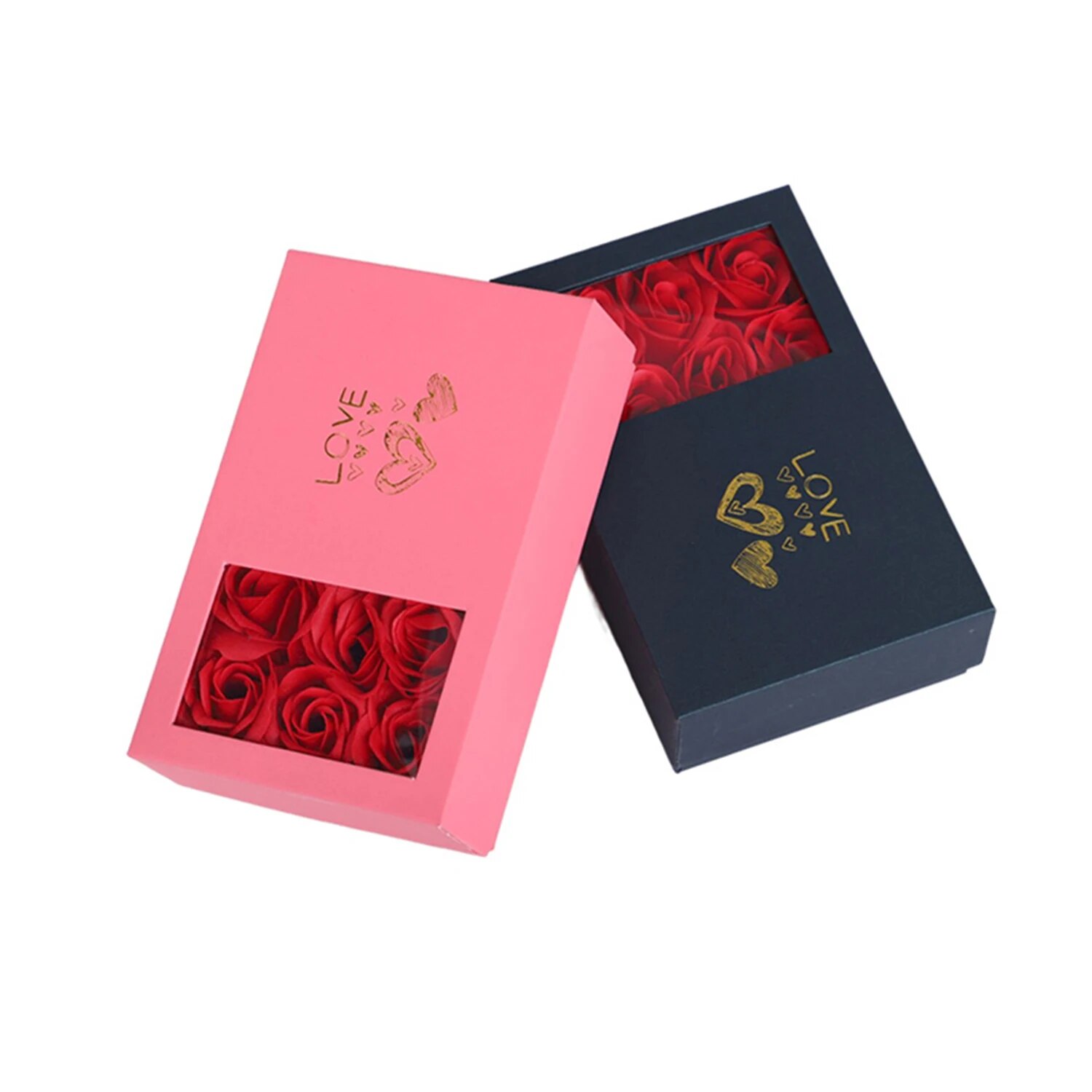 Eternal Life Flower Jewelry Box World Cover 6 Rose Gift Box Box .-Not Sold Separately.