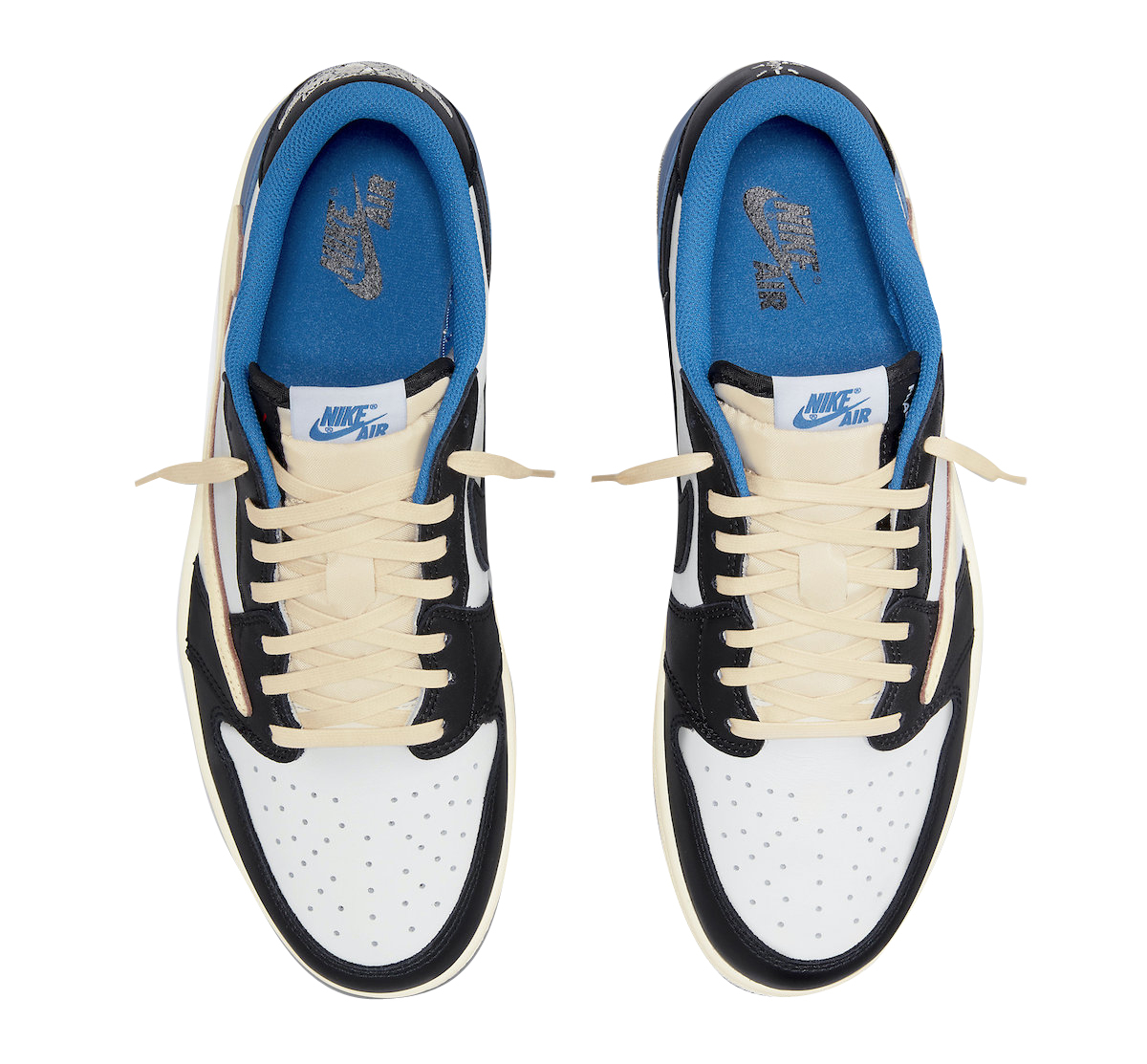 Travis Scott x fragment x Air Jordan 1 Low OG DM7866-140