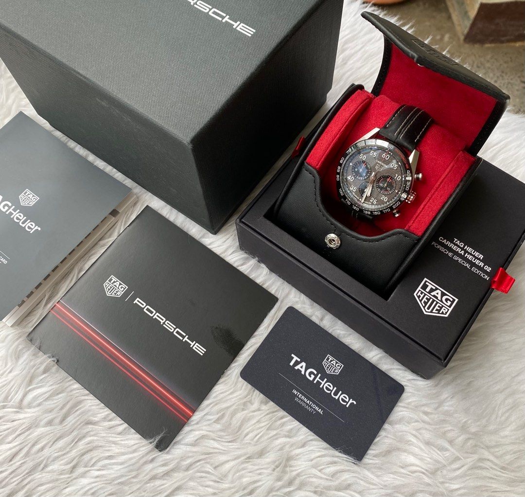 Tag heuer Carrera Porsche HEUER 02, Men's Fashion, Watches & Accessories,  Watches on Carousell