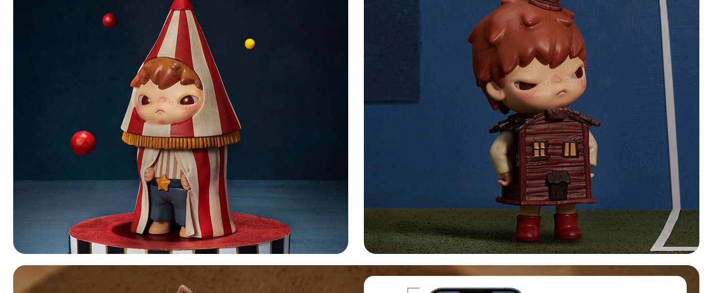Hirono Shelter Series Figures
