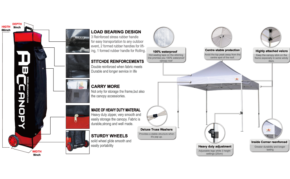 pop up gazebo ABCCANOPY