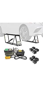 QuickJack 5000TL - Portable 5,000lb Capacity Car/Vehicle/Auto Lift For Home/Shop/Garage/Mechanic ...