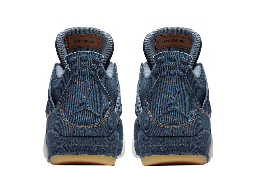 Levi's x Air Jordan 4 Blue Denim AO2571-401