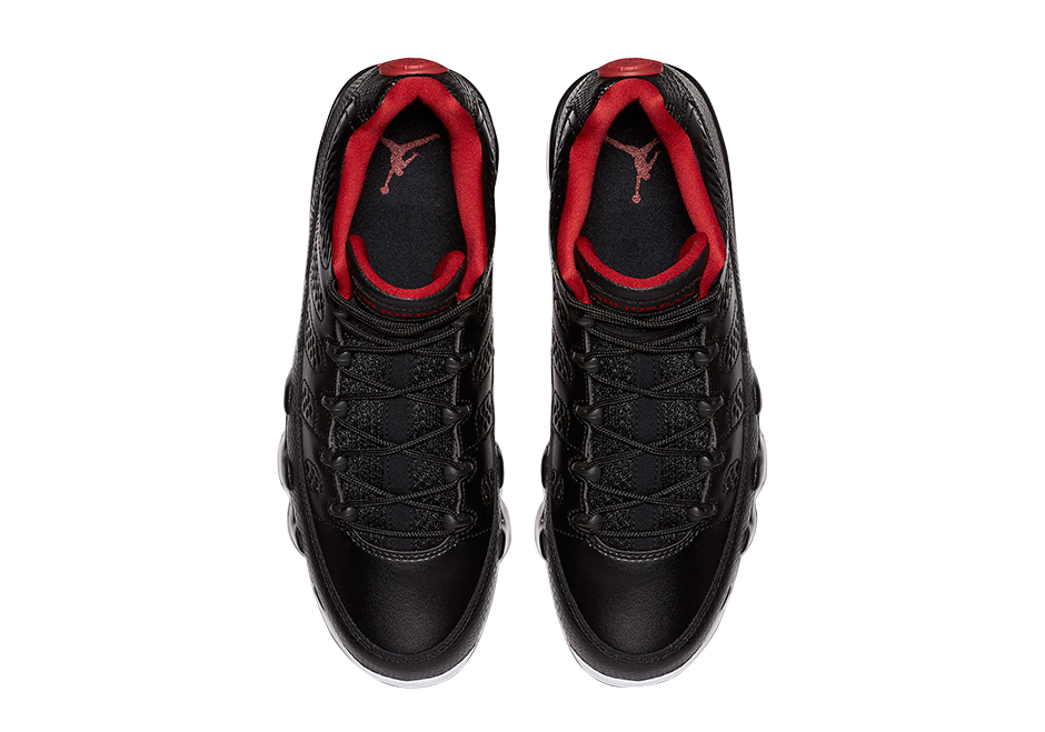 Air Jordan 9 Low - Black / White 832822001