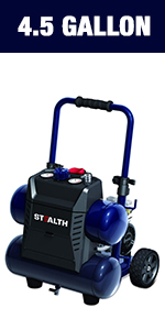 Stealth 4.5 Gallon Ultra Quiet Air Compressor