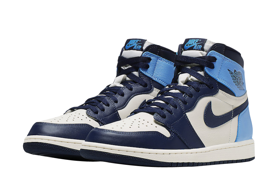 Air Jordan 1 Retro High OG Obsidian University Blue 555088-140