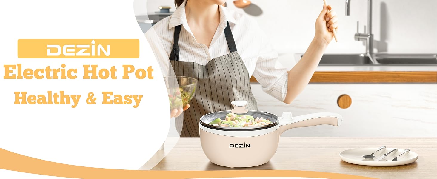 Dezin Hot Pot Electric Upgraded